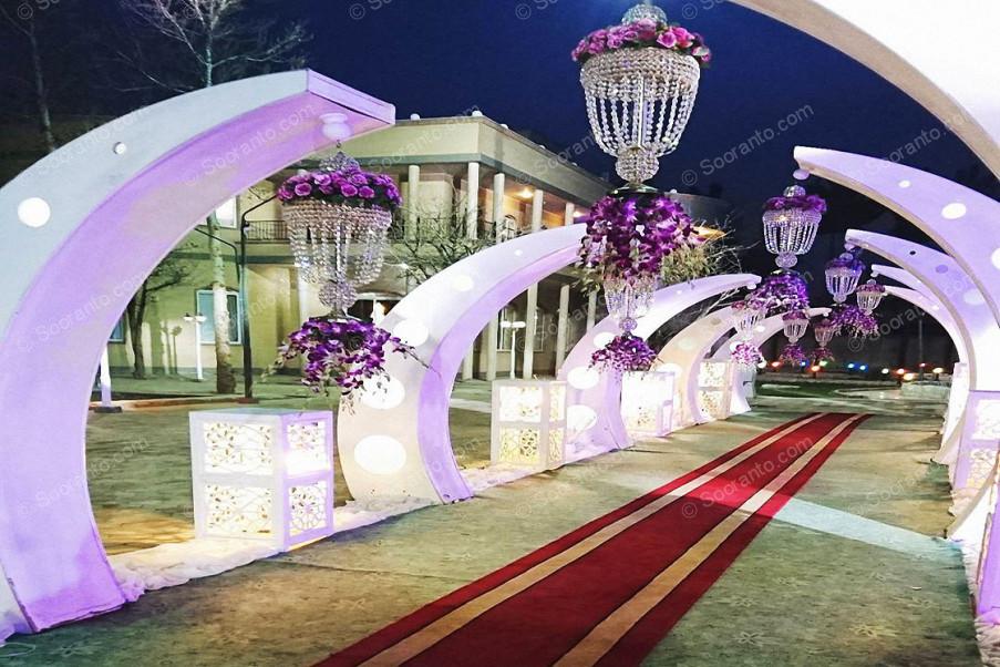 عکس سالن باغ تالار نیلوفر 3291